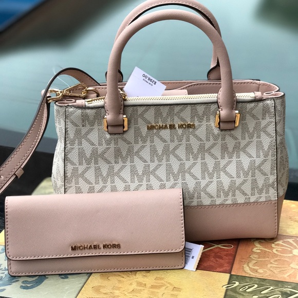 Michael Kors Handbags - Michael kors Kellen small satchel + wallet set